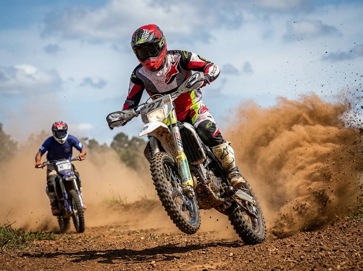 Motocross riders at Capricorn Racing Club